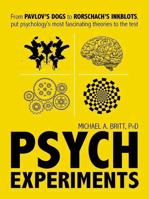 Title details for Psych Experiments by Michael A Britt - Wait list
